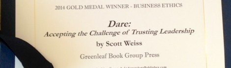 DARE Receives Gold Award for Business Ethics from Axiom Business Book Awards